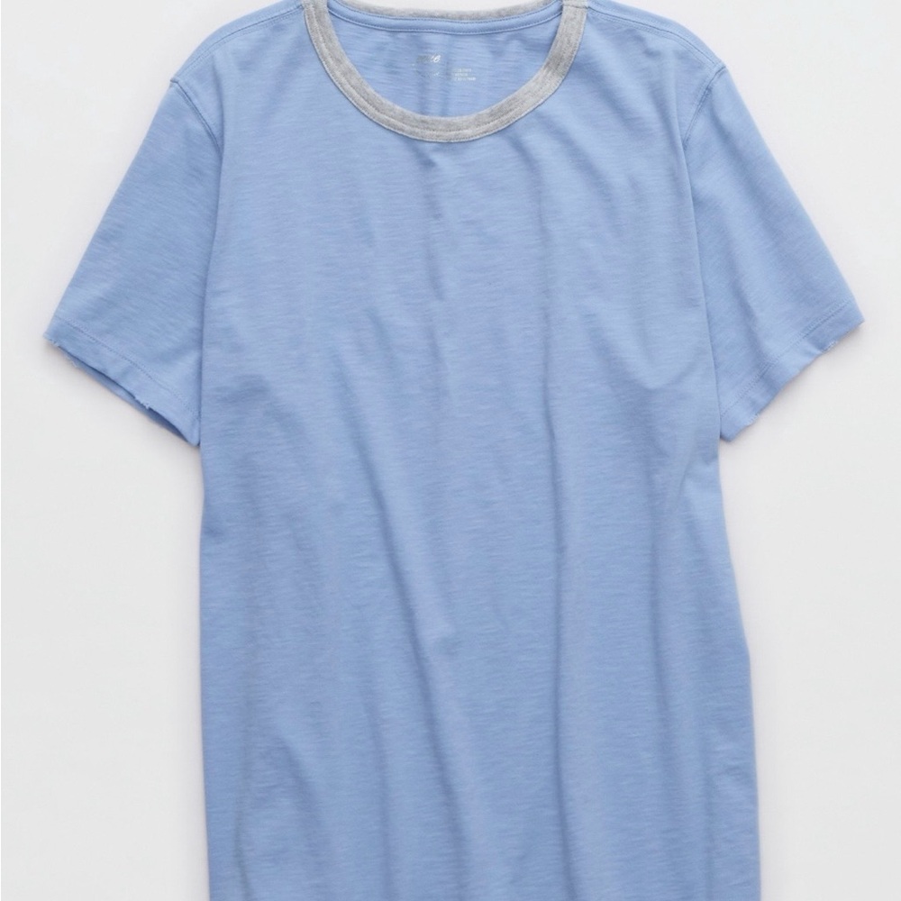 Aerie Classic T-Shirt in Monaco Blue
